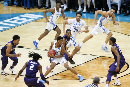 SHAI GILGEOUS-ALEXANDER.

The University of Kentucky men's basketball team falls to Kansas State 61-58 in the Sweet 16 of the NCAA Tournament on Thursday, March 22, 2018, at Philips Arena in Atlanta, GA.

Photo by Elliott Hess | UK Athletics