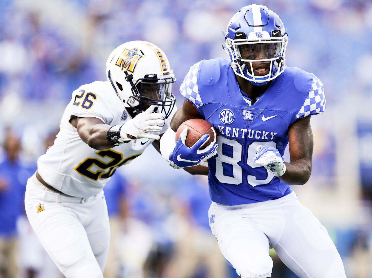 UK football beats Murray State 48-10.


Photo by Elliott Hess | UK Athletics