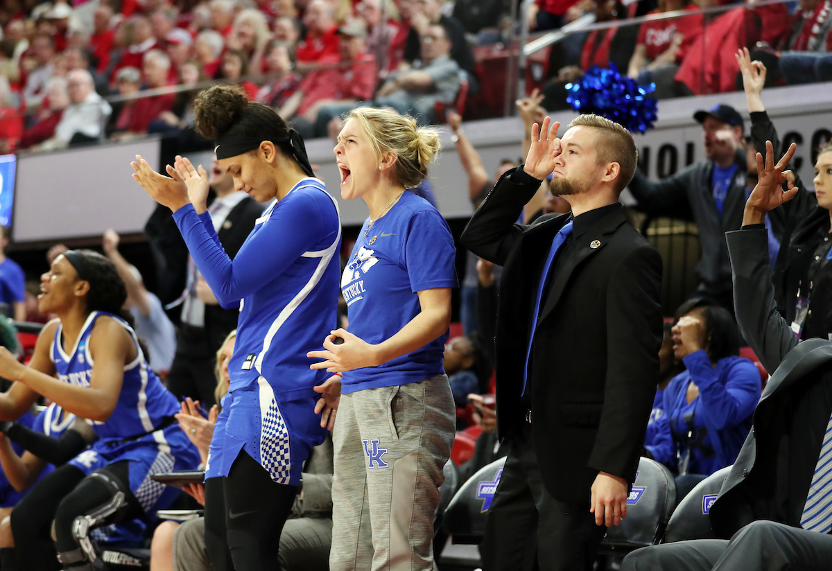 Paige Poffenberger

Women's Basketball falls to NC State on Monday, March 25, 2019. 

Photo by Britney Howard | UK Athletics