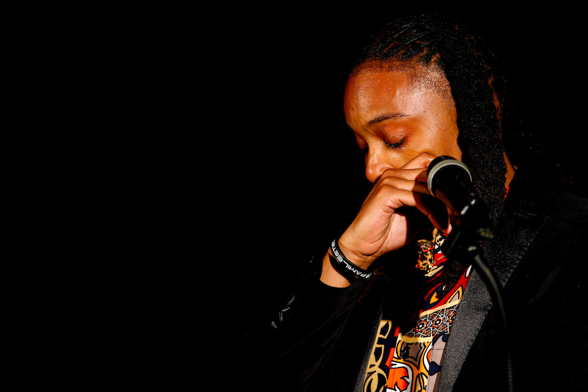 A?dia Mathies. 

UK Athletics Hall of Fame. 

Photo by Eddie Justice | UK Athletics