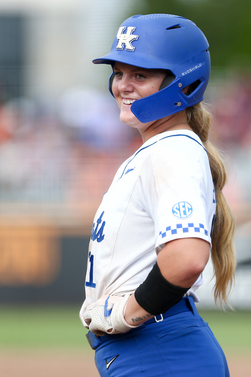 Erin Coffel.

Kentucky falls Virginia Tech 4-5.

Photo by Grace Bradley | UK Athletics