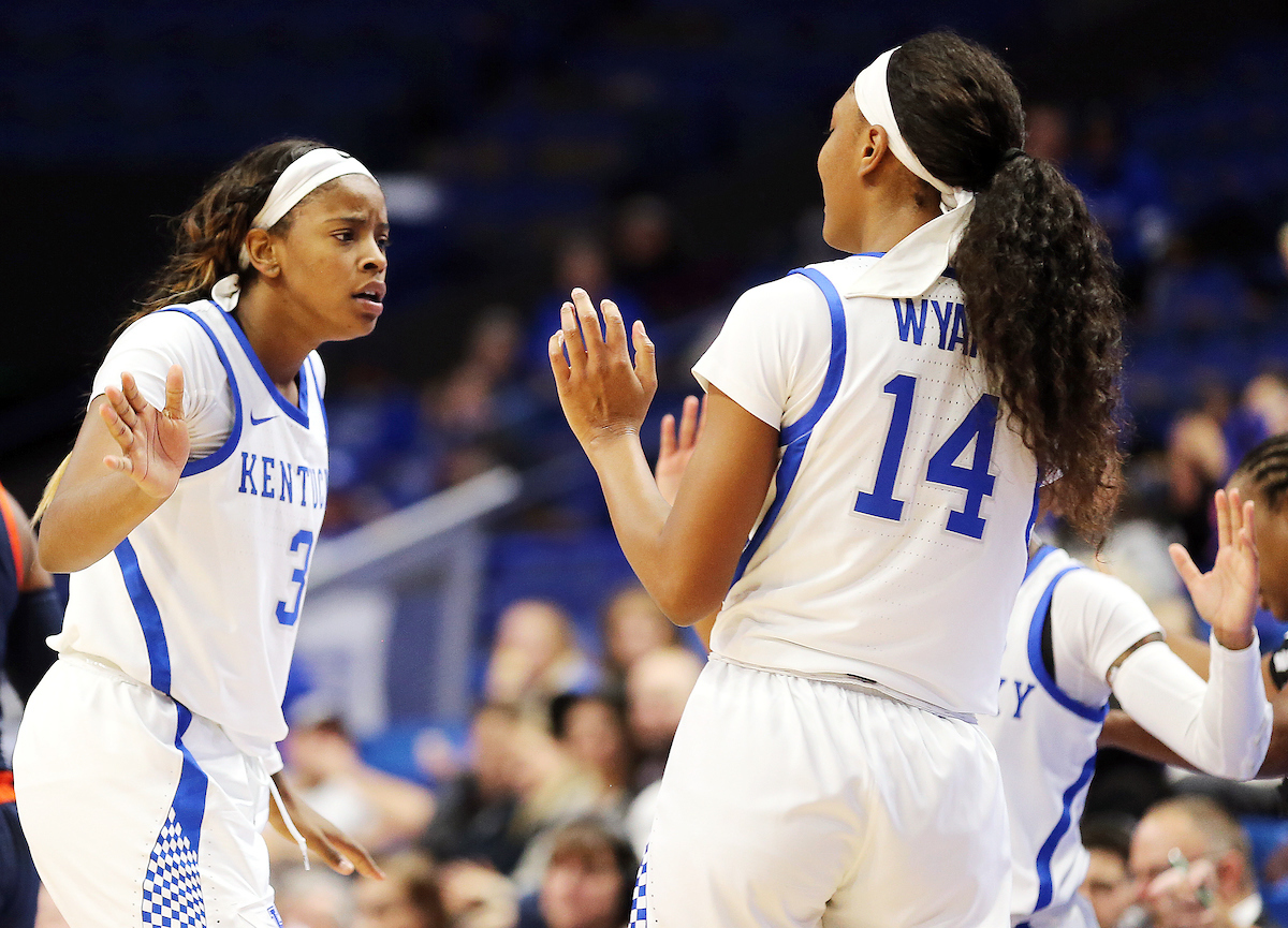 Keke McKinney


Women's Basketball beats Virginia 63-51 at Rupp Arena on Thursday, November 15, 2018.

Photo by Britney Howard  | UK Athletics