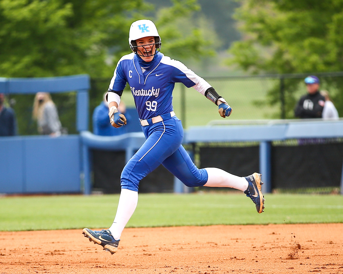 Kayla Kowalik. 

Kentucky loses to LSU 10-7. 

Photo by Eddie Justice | UK Athletics