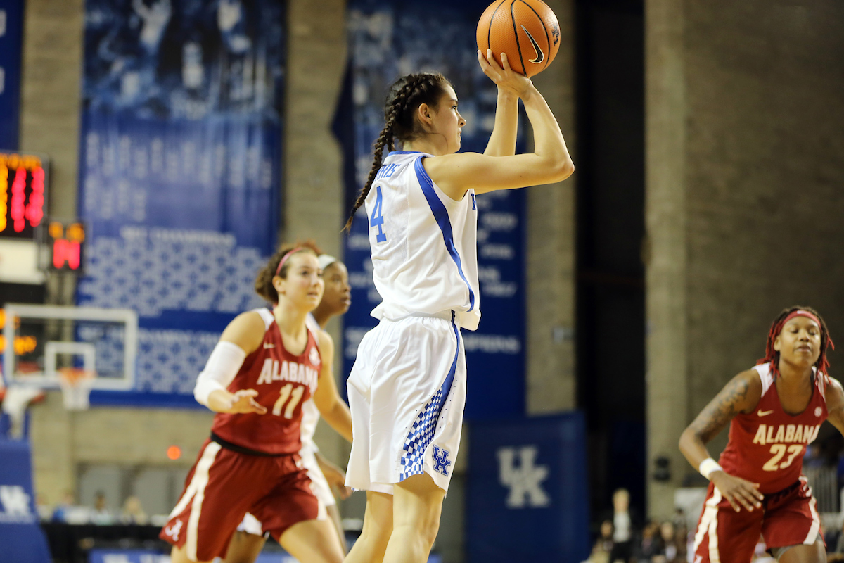 Maci Morris

The University of Kentucky women's basketball team defeats Alabama on Thursday, January 25, 2018 at Memorial Coliseum. 

Photo by Britney Howard | UK Athletics