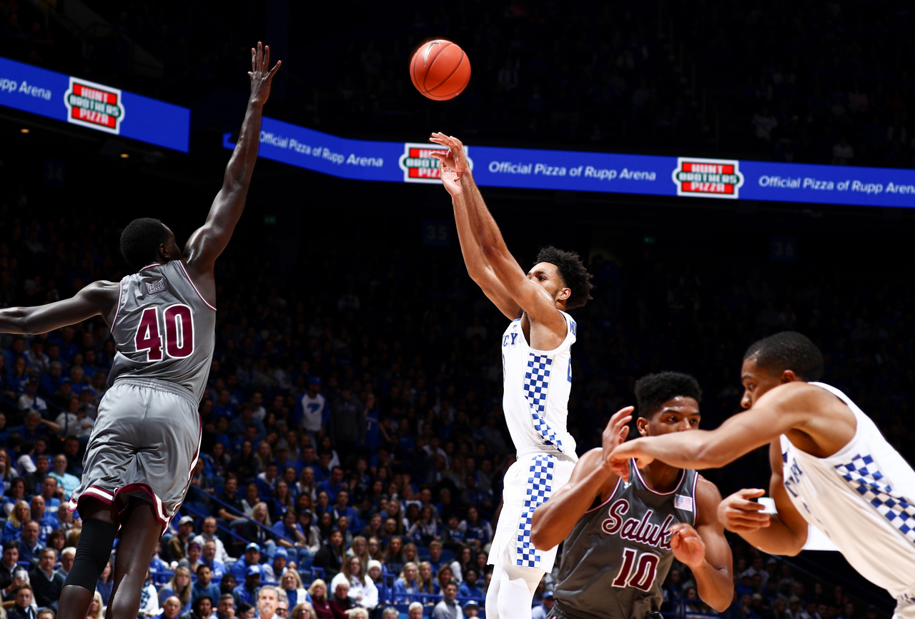 EJ Montgomery

Men's basketball beat SIU 71-59.

Photo by Chet White | UK Athletics