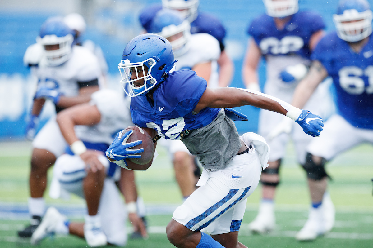 TAE TAE CRUMES.

2021 UK Football Spring Practice.

Photo by Elliott Hess | UK Athletics