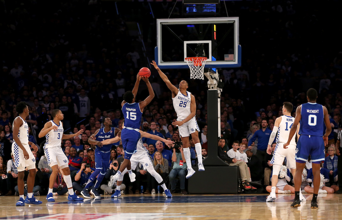 PJ Washington. 

UK falls to Seton Hall 84-83. 


Photo By Barry Westerman | UK Athletics