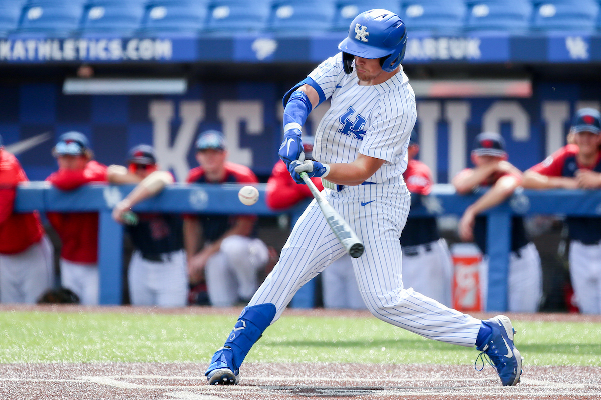 Chase Estep.

Kentucky defeats Dayton 14 - 3.

Photo by Sarah Caputi | UK Athletics