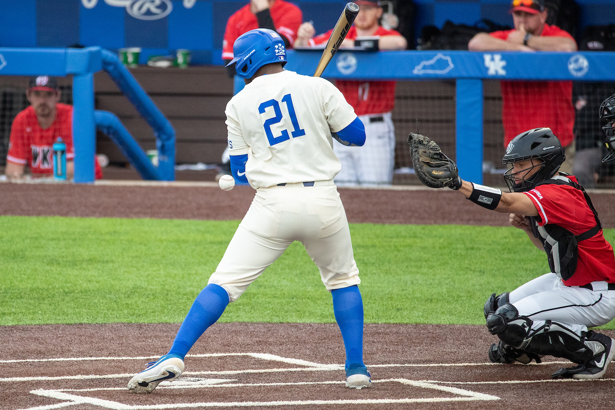 Kentucky Wildcats Orlando Adams Jr. (21)

UK over WKU 15-0 at Kentucky Proud Park. 

Photo by Mark Mahan | UK Athletics