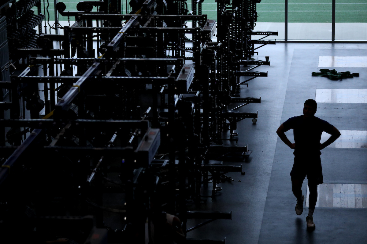 Tristan Yeomans.

Photo by Quinn Foster | UK Athletics