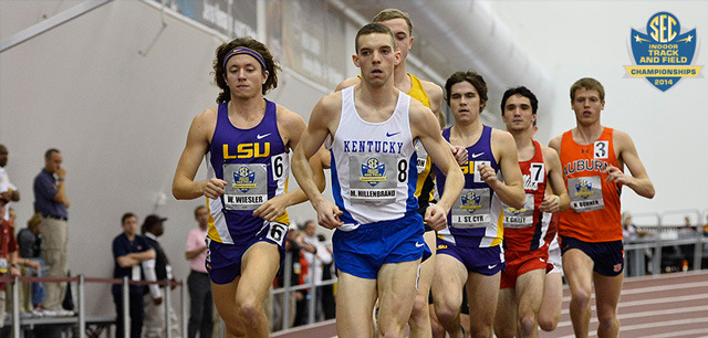 Hillenbrand Wins SEC 3k Championship, UK Totals Four Medals