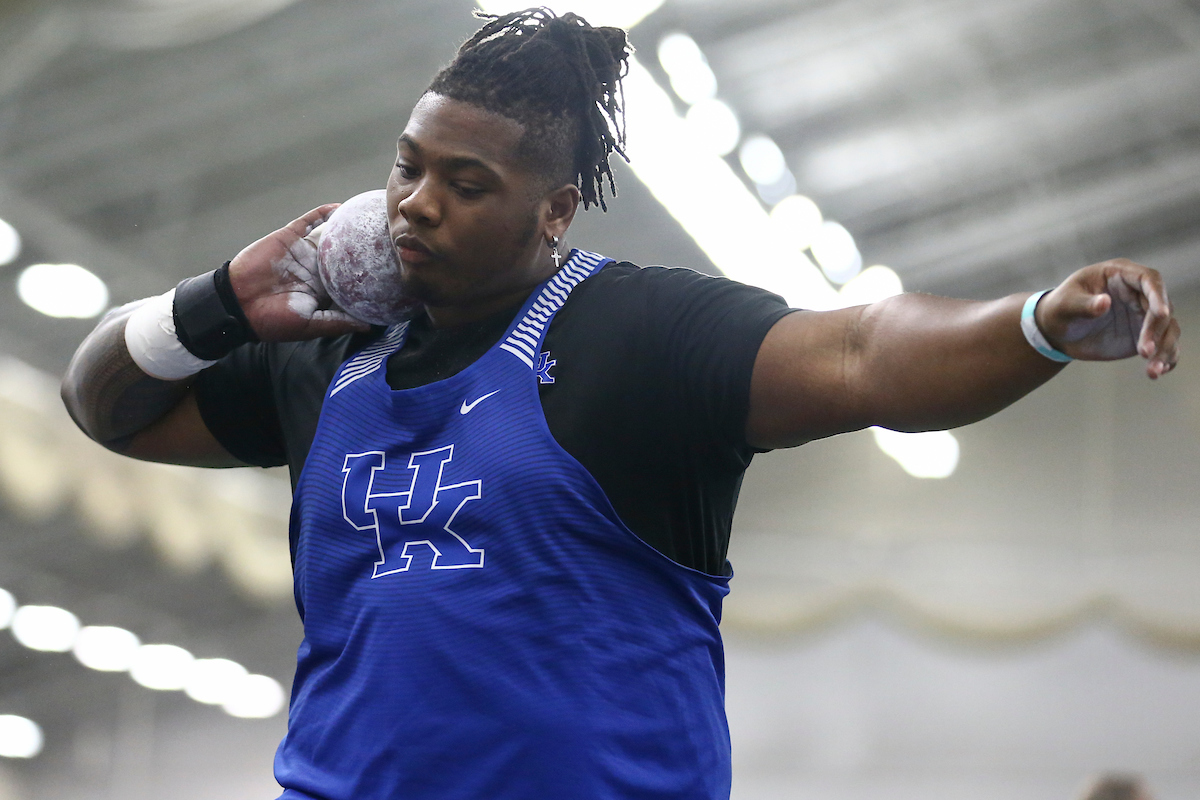 Charles Lenford Jr. 

Jim Green Invitational.


Photo by Isaac Janssen | UK Athletics