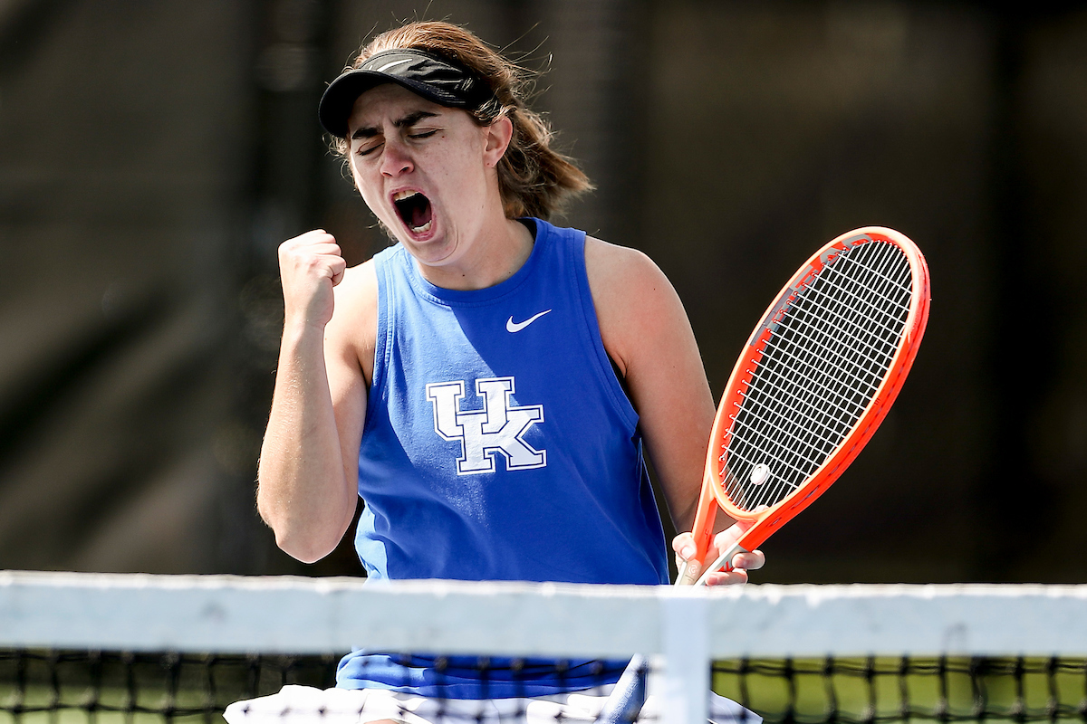 Flor Urrutia.

Kentucky loses to South Carolina 4-2.

Photos by Chet White | UK Athletics