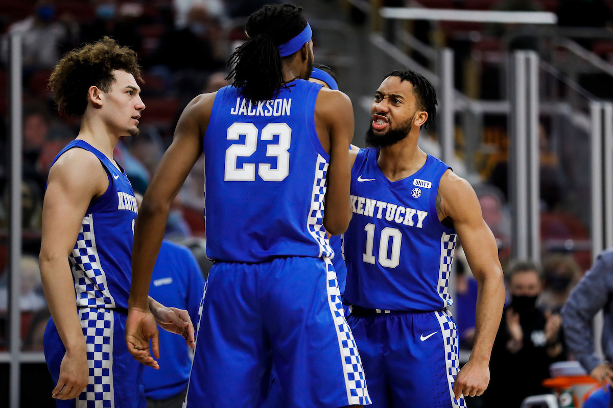 Isaiah Jackson. Devin Askew. Davion Mintz.

Kentucky loses to Louisville 62-59.

Photo by Chet White | UK Athletics