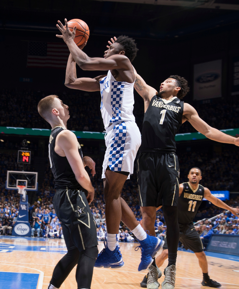 Hamidou Diallo.

The University of Kentucky men's basketball team beats Vanderbilt 83-81 on Tuesday, January 30, 2018 at Rupp Arena in Lexington, Ky.


Photos by Mark Cornelison | UK Athletics
