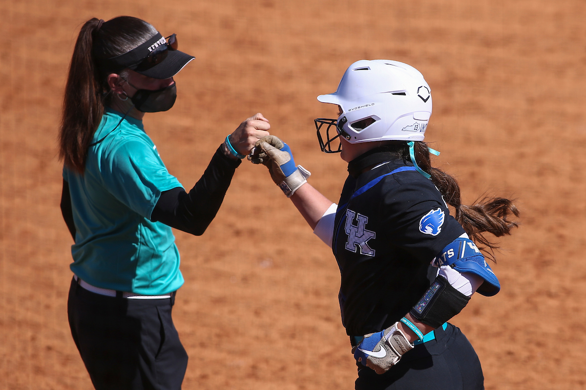 Mallory Peyton, Rachel Lawson.

Kentucky wins both matches against Dayton.

Photo by Grace Bradley | UK Athletics