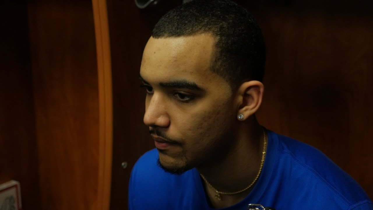 NCAA Tournament: Lyles, Booker, and Ulis - Hampton Postgame