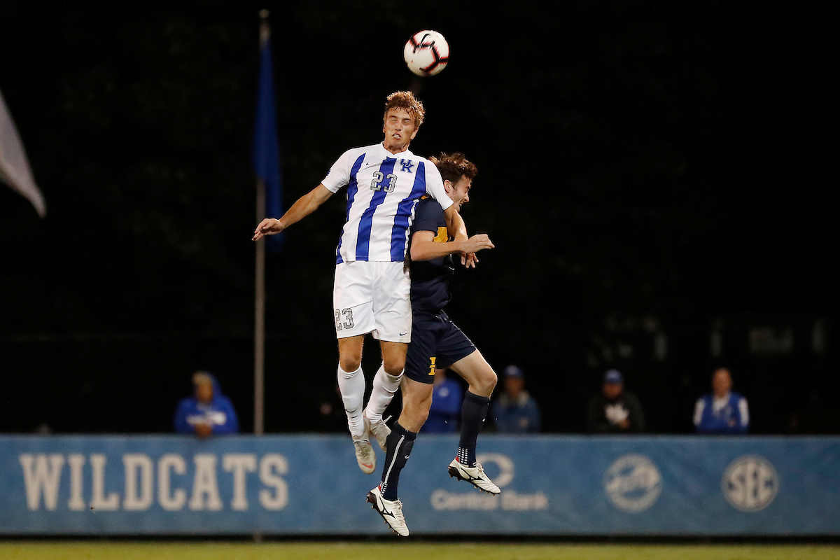 Cole Guidon.

Kentucky men's soccer beat ETSU 3-0.

Photo by Chet White | UK Athletics