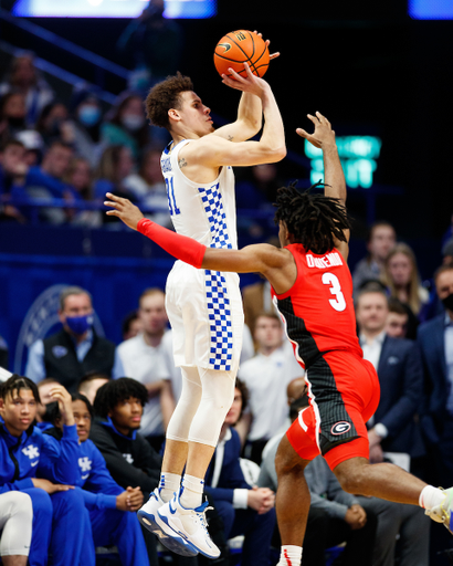 Kellan Grady.

UK beat Georgia 92-77. 

Photo by Elliott Hess | UK Athletics