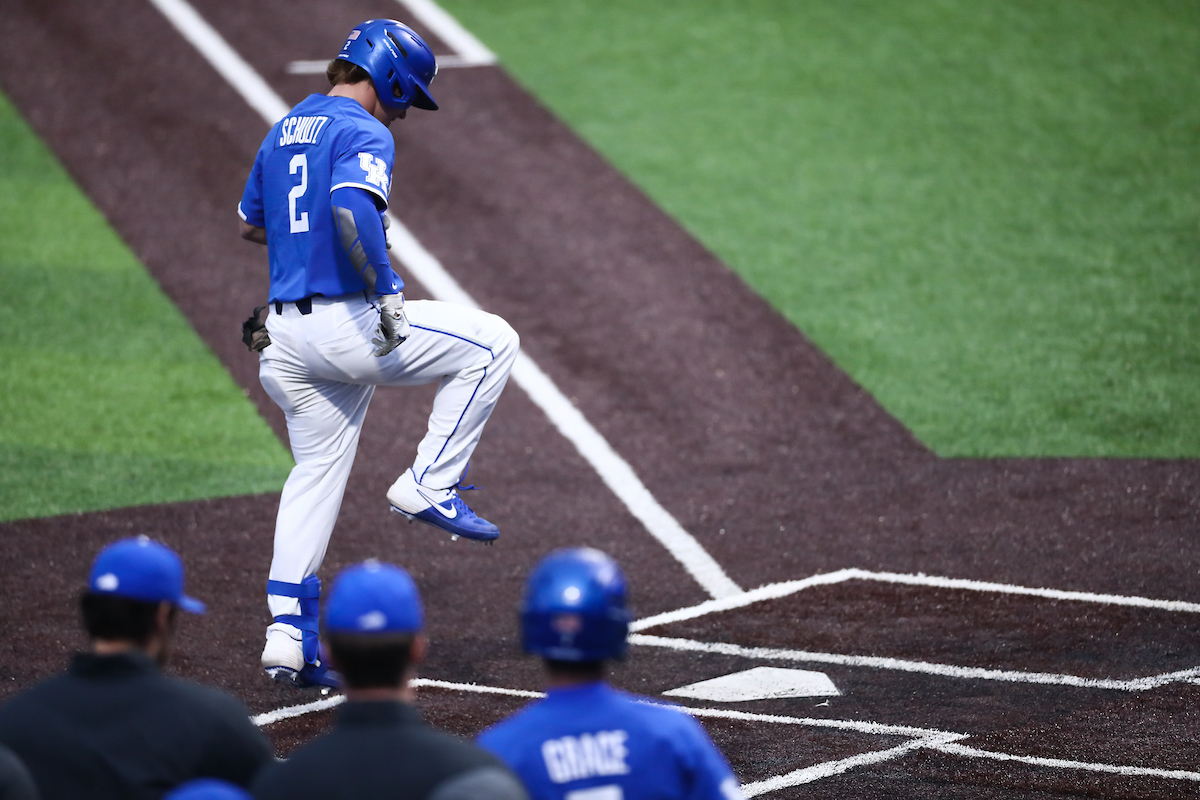 AUSTIN SCHULTZ.

Kentucky beat Southeast Missouri State 9-4.

Photo by Elliott Hess | UK Athletics