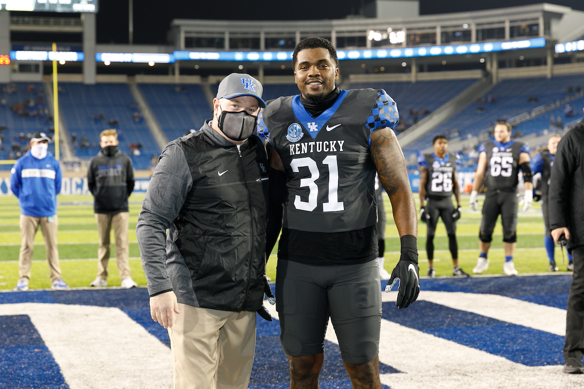 JAMAR WATSON.

Kentucky beats South Carolina, 41-18.

Photo by Elliott Hess | UK Athletics