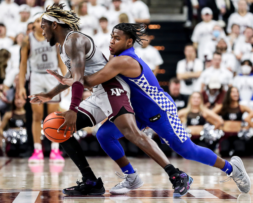 Sahvir Wheeler.

Kentucky beat Texas A&M 64-58. 

Photos by Chet White | UK Athletics