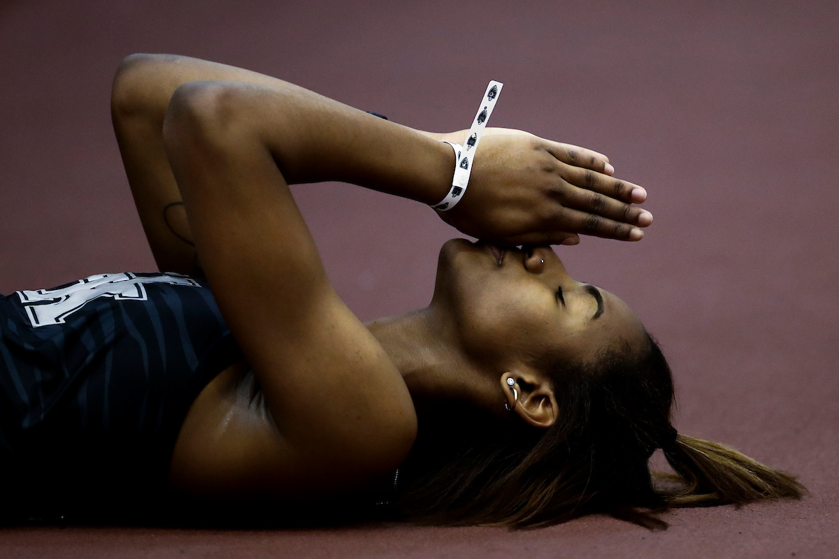 Jada Terrell.

2020 SEC Indoors day one.

Photo by Chet White | UK Athletics
