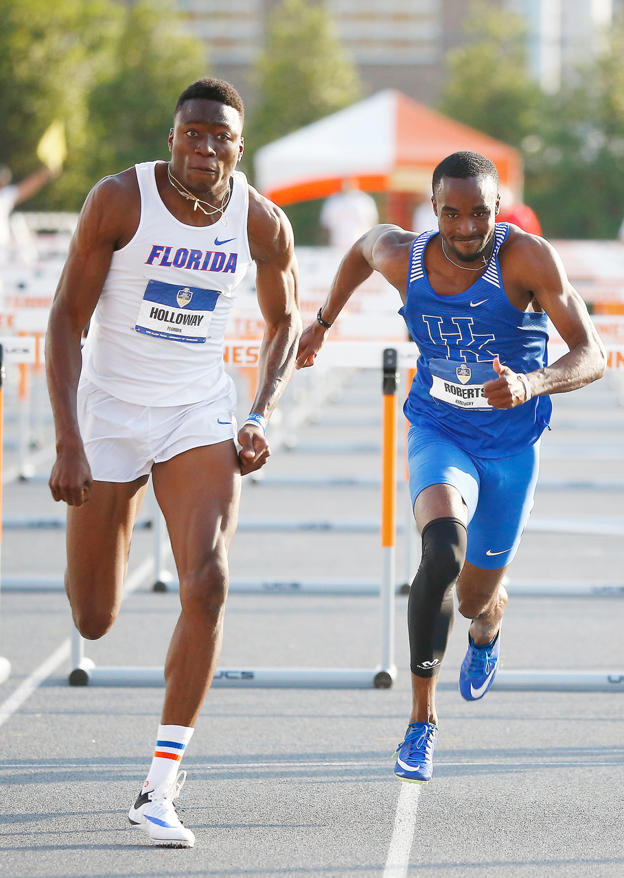 Daniel Roberts.

Day three of the 2018 SEC Outdoor Track and Field Championships on Sunday, May 13, 2018, at Tom Black Track in Knoxville, TN.

Photo by Chet White | UK Athletics