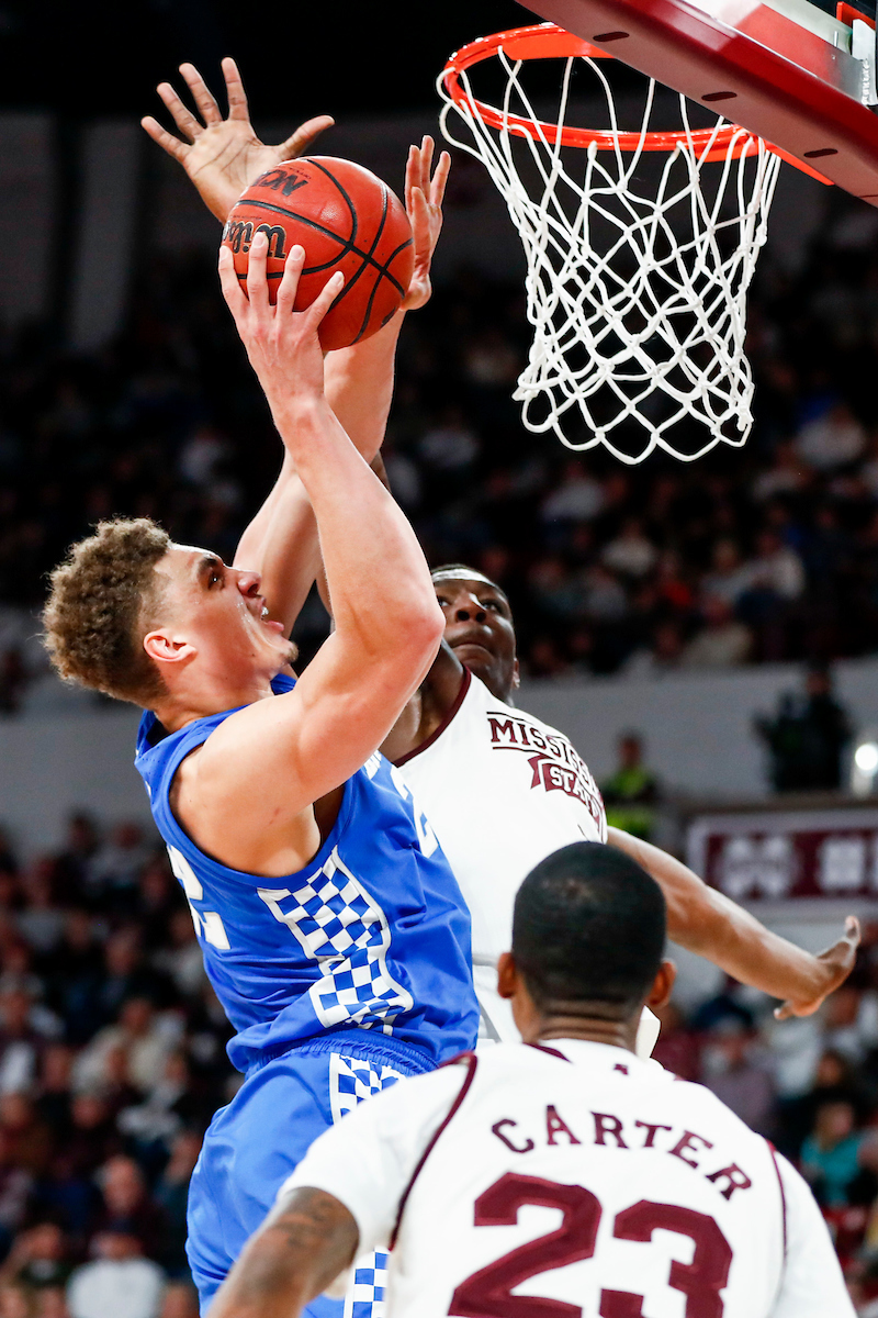 Reid Travis.

Kentucky beat Mississippi State 71-67 at Humphrey Coliseum in Starkville, MS.

Photo by Chet White | UK Athletics