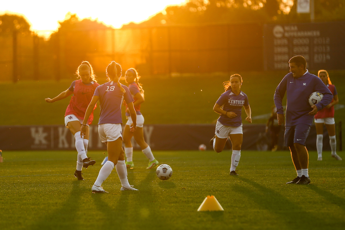 Caroline Trout, Marissa Bosco, Ulfa Ulfarsdottir.

Kentucky loses to LSU 0-1.

Photo by Grace Bradley | UK Athletics
