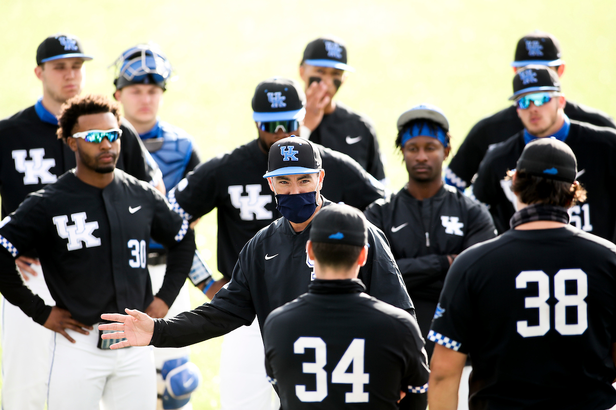 Nick Mingione.

Kentucky loses to Alabama 10-1. 

Photo by Chet White | UK Athletics
