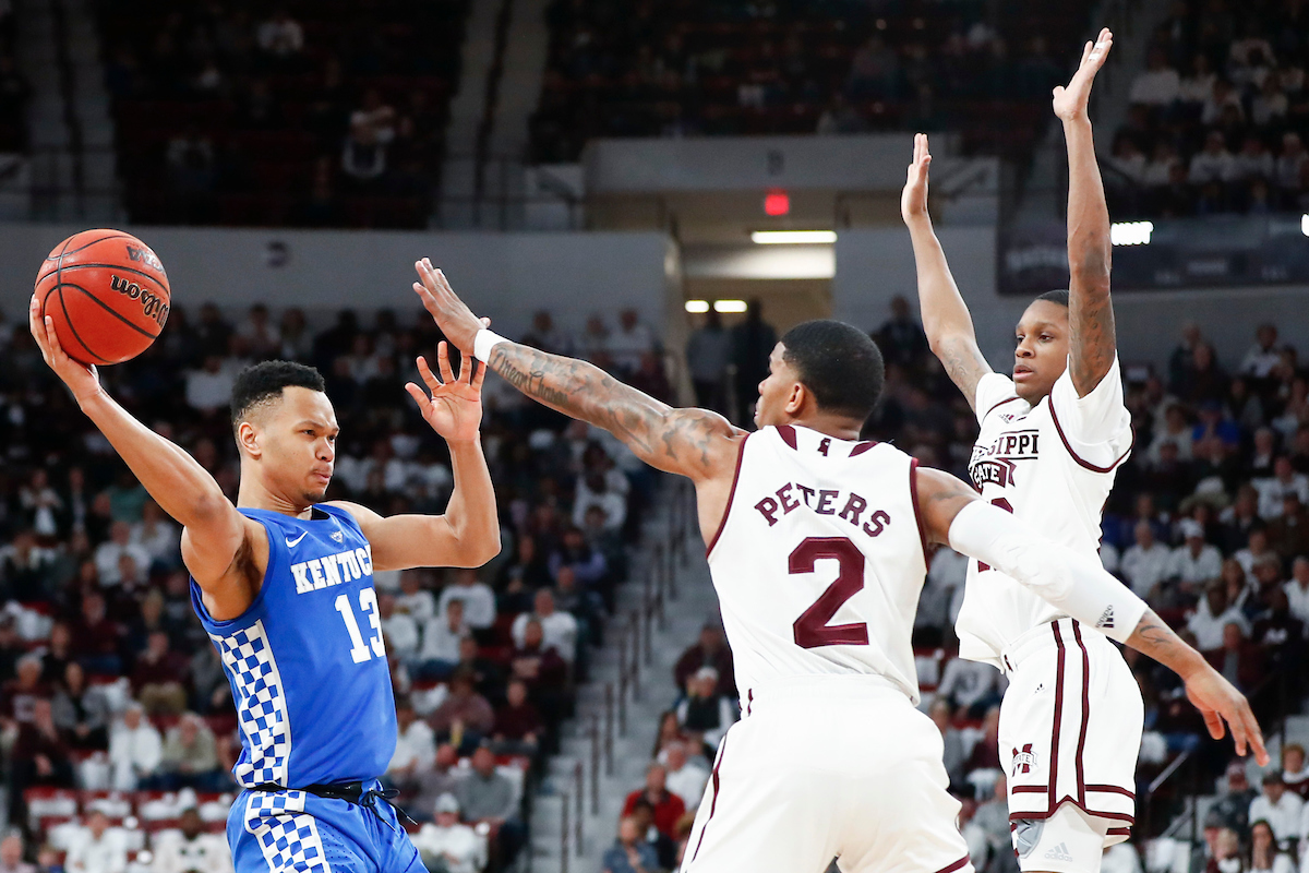 Jemarl Baker.

Kentucky beat Mississippi State 71-67 at Humphrey Coliseum in Starkville, MS.

Photo by Chet White | UK Athletics