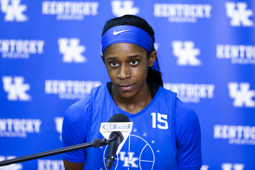 Chasity Patterson.

2020 Big Blue Madness.

Photo by Chet White | UK Athletics