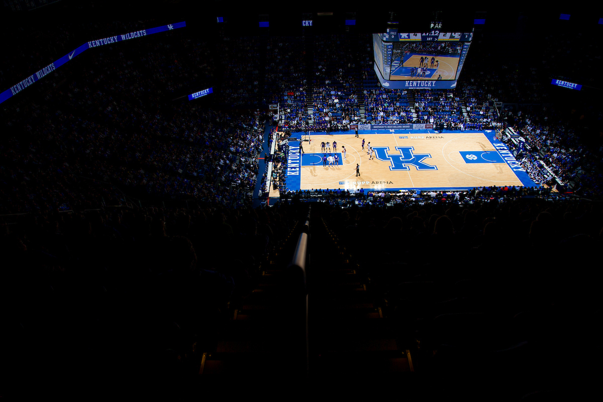 Rupp Arena.

UK falls to Evansville 67-64.

Photo by Chet White | UK Athletics