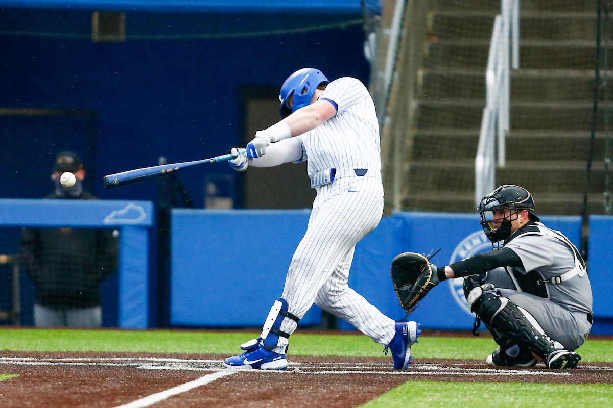 Reuben Church. 

Kentucky beats Milwaukee, 10-0. 

Photo By Barry Westerman | UK Athletics