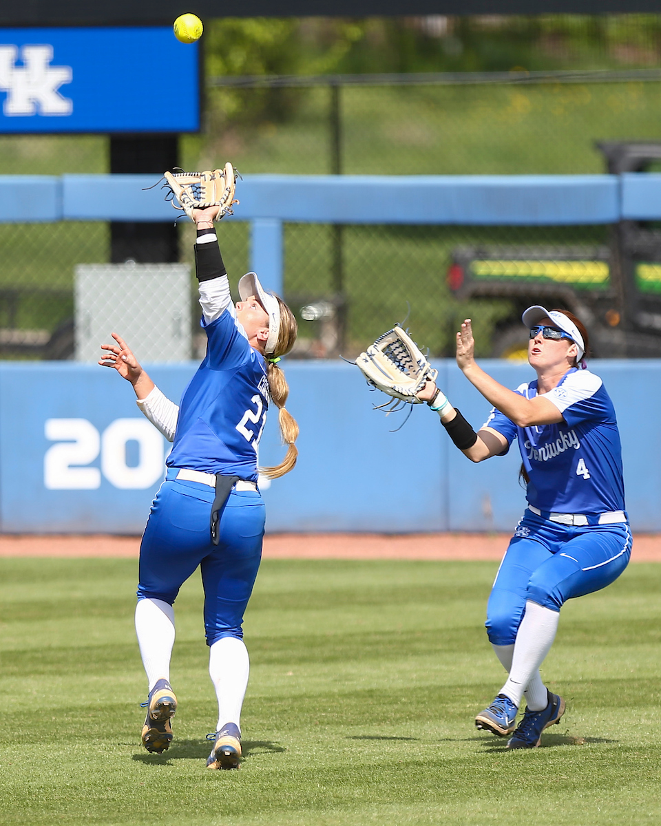 Erin Coffel, Renee Abernathy.

Kentucky loses to Mississippi State 6-2.

Photo by Grace Bradley | UK Athletics