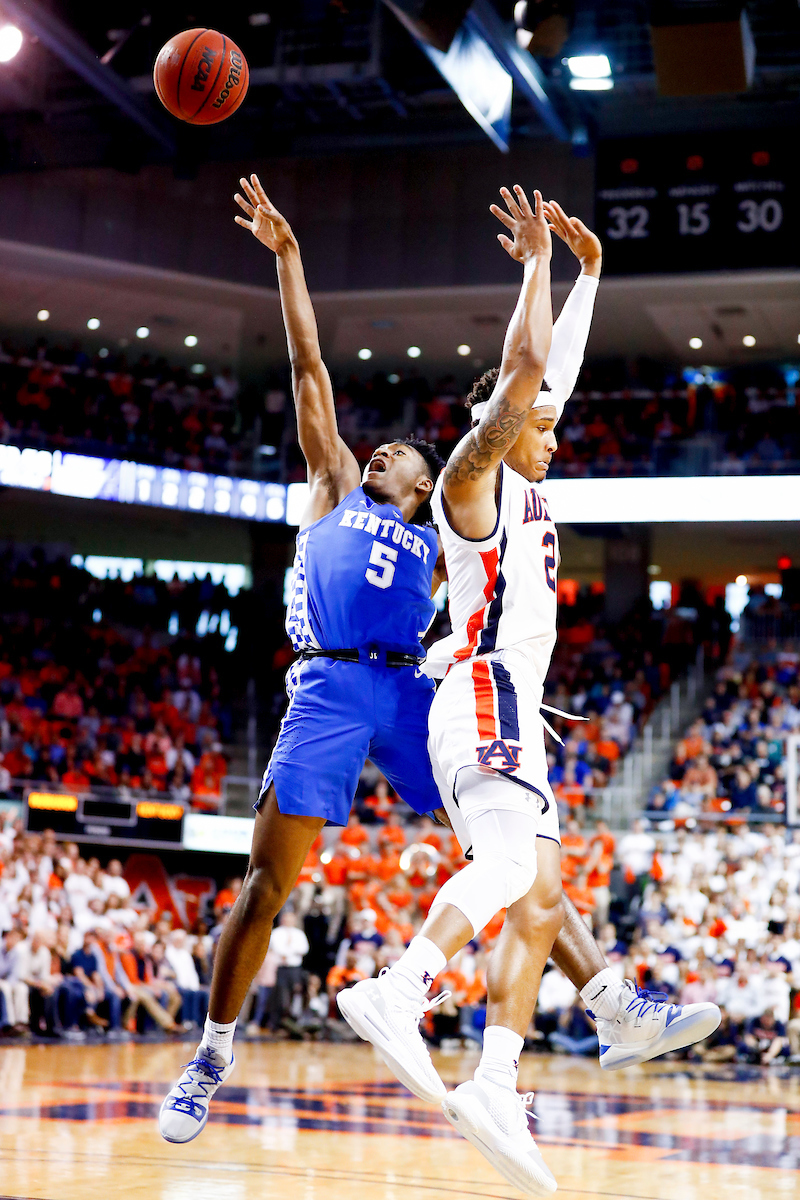 Immanuel Quickley.

Kentucky beat Auburn 82-80 at Auburn Arena in Auburn, AL., on Saturday, January 19, 2019.

Photo by Chet White | UK Athletics