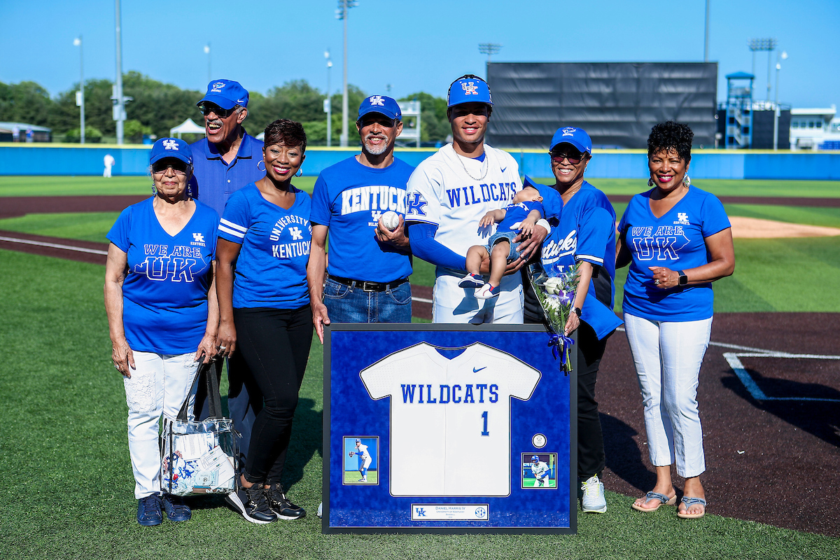 Daniel Harris IV. 

2022 Kentucky Baseball Senior Day.

Photo by Sarah Caputi | UK Athletics