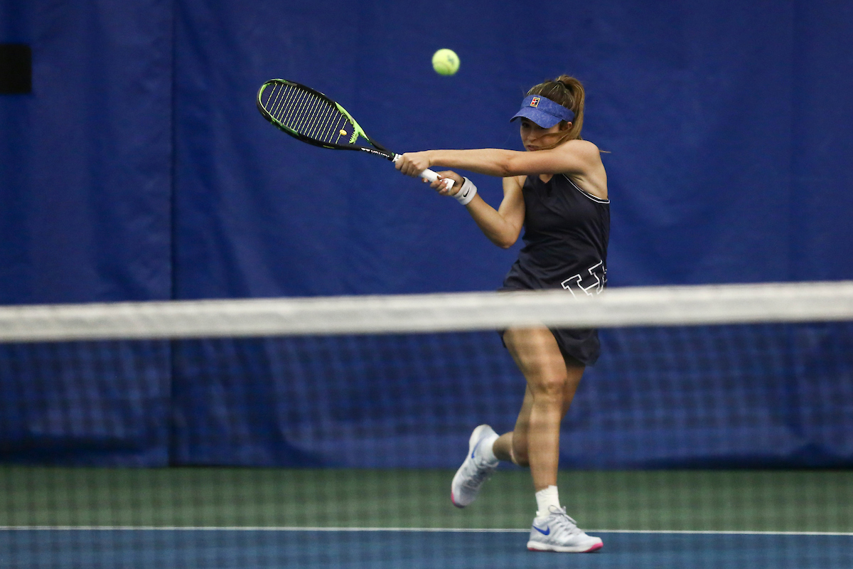 Carla Girbau.

Kentucky beat Texas A&M 4-3.

Photo by Hannah Phillips | UK Athletics