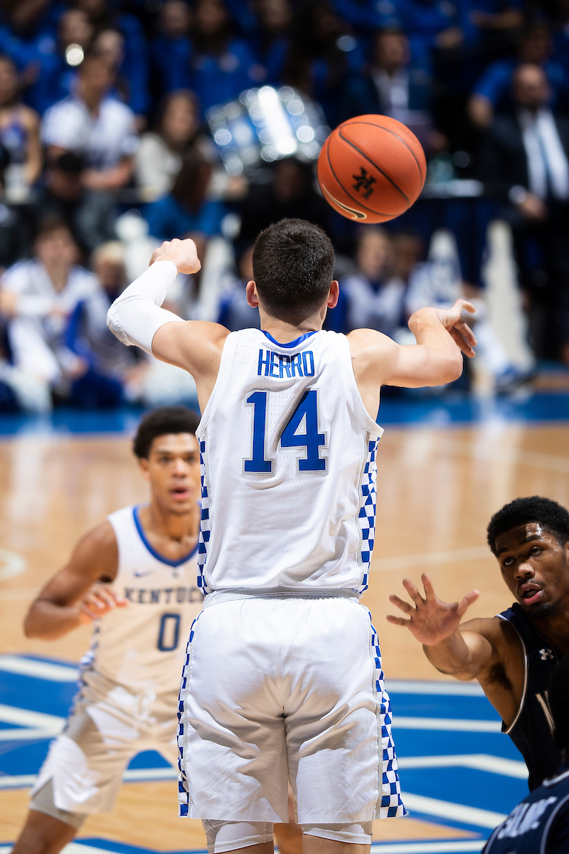 Tyler Herro.

Kentucky beats Monmouth at Rupp Arena 90-44.

Photo by Chet White | UK Athletics