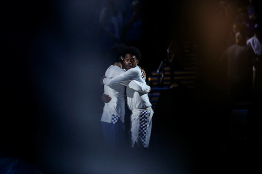 Keion Brooks Jr. Jacob Toppin.

Kentucky loses to St. Peter’s 85-79 in the 2022 NCAA Division I Men's Basketball Tournament.

Photos by Chet White | UK Athletics