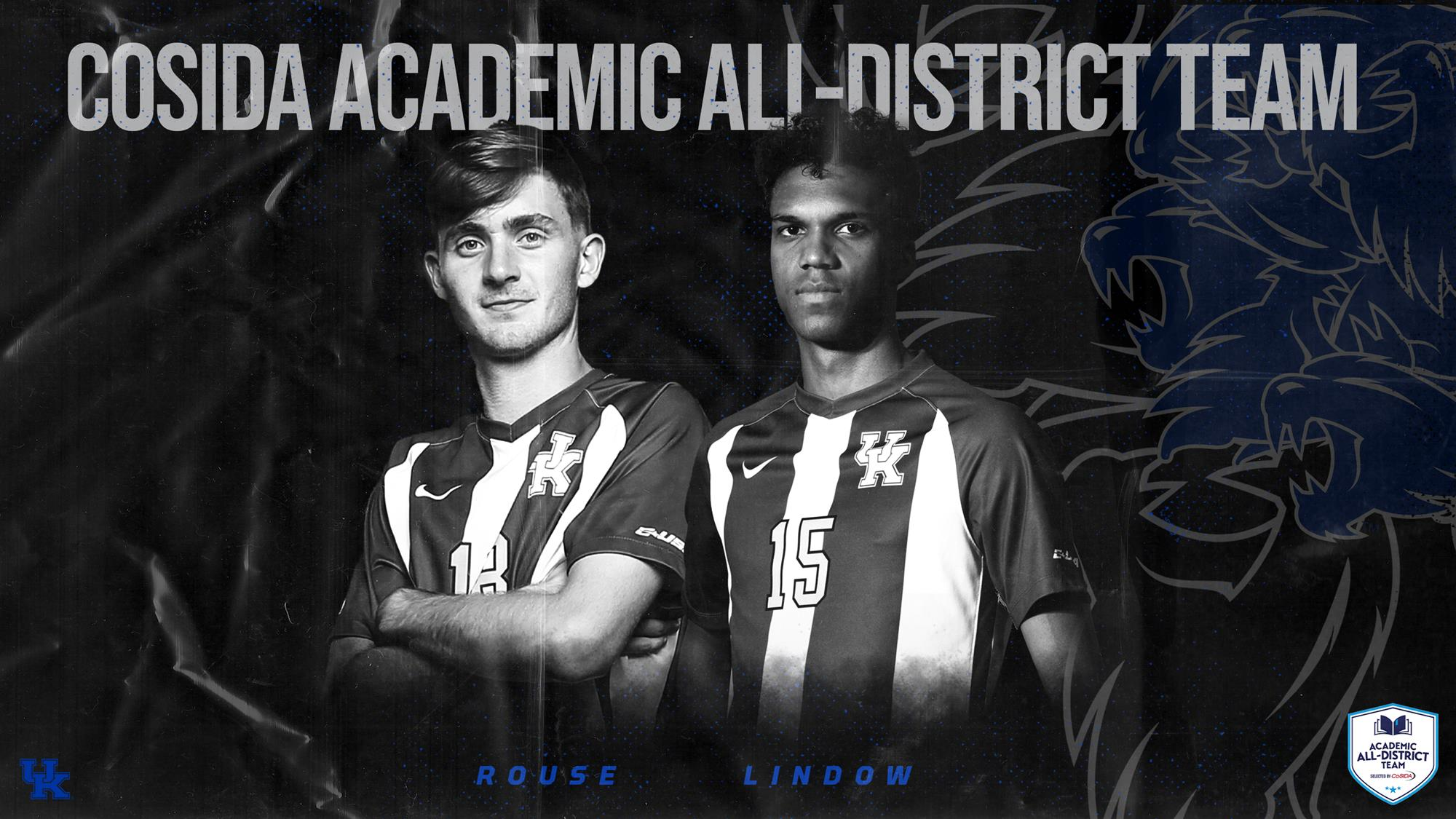 Bailey Rouse, Brock Lindow Named CoSIDA Academic All-District