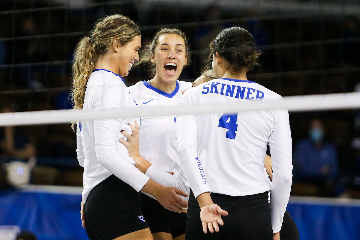 Madi Skinner.

Kentucky sweeps LSU 3-0.

Photo by Hannah Phillips | UK Athletics