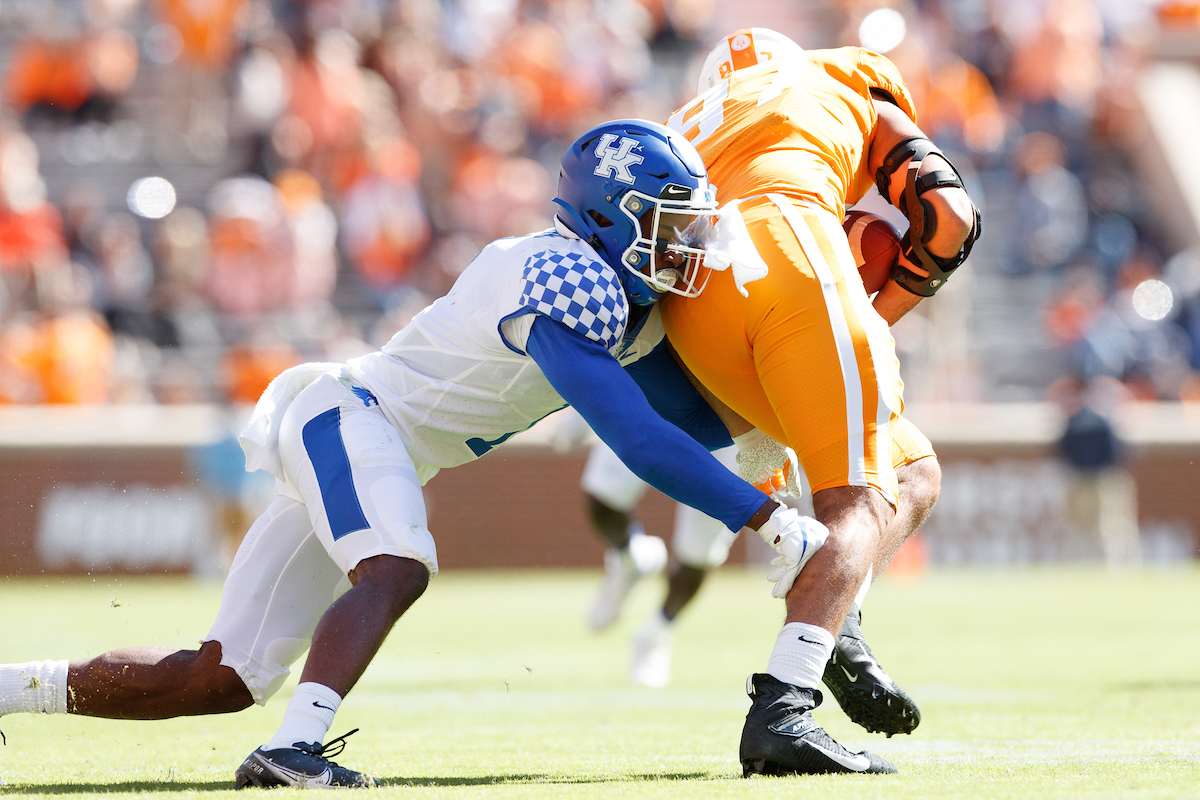 KELVIN JOSEPH.

Kentucky beats Tennessee, 34-7.

Photo by Elliott Hess | UK Athletics
