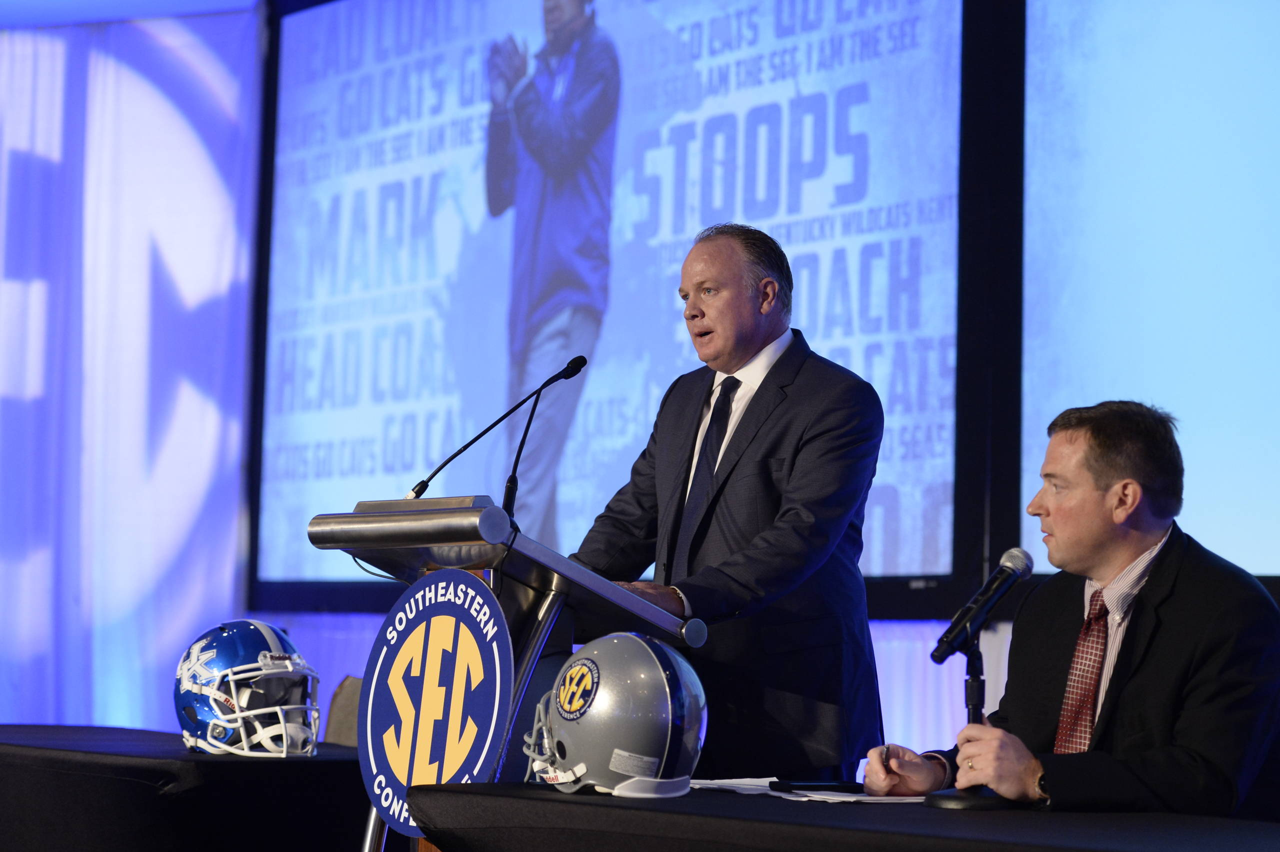 Stoops, Players at SEC Media Day on Wednesday