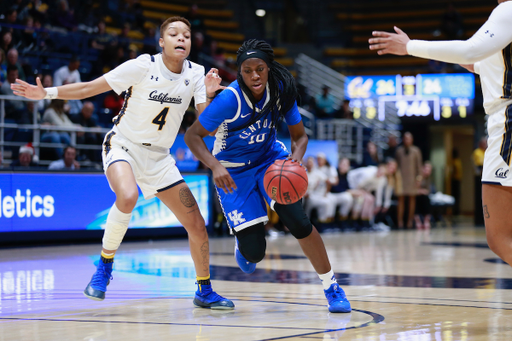 UK wins at Cal Berkeley 63-61. Photos by Noah Richter | UKathletics