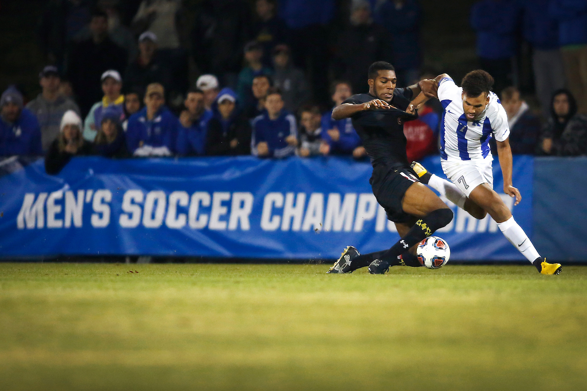 JJ Williams.

Kentucky falls to Maryland 1-0.

Photo by Quinn Foster | UK Athletics