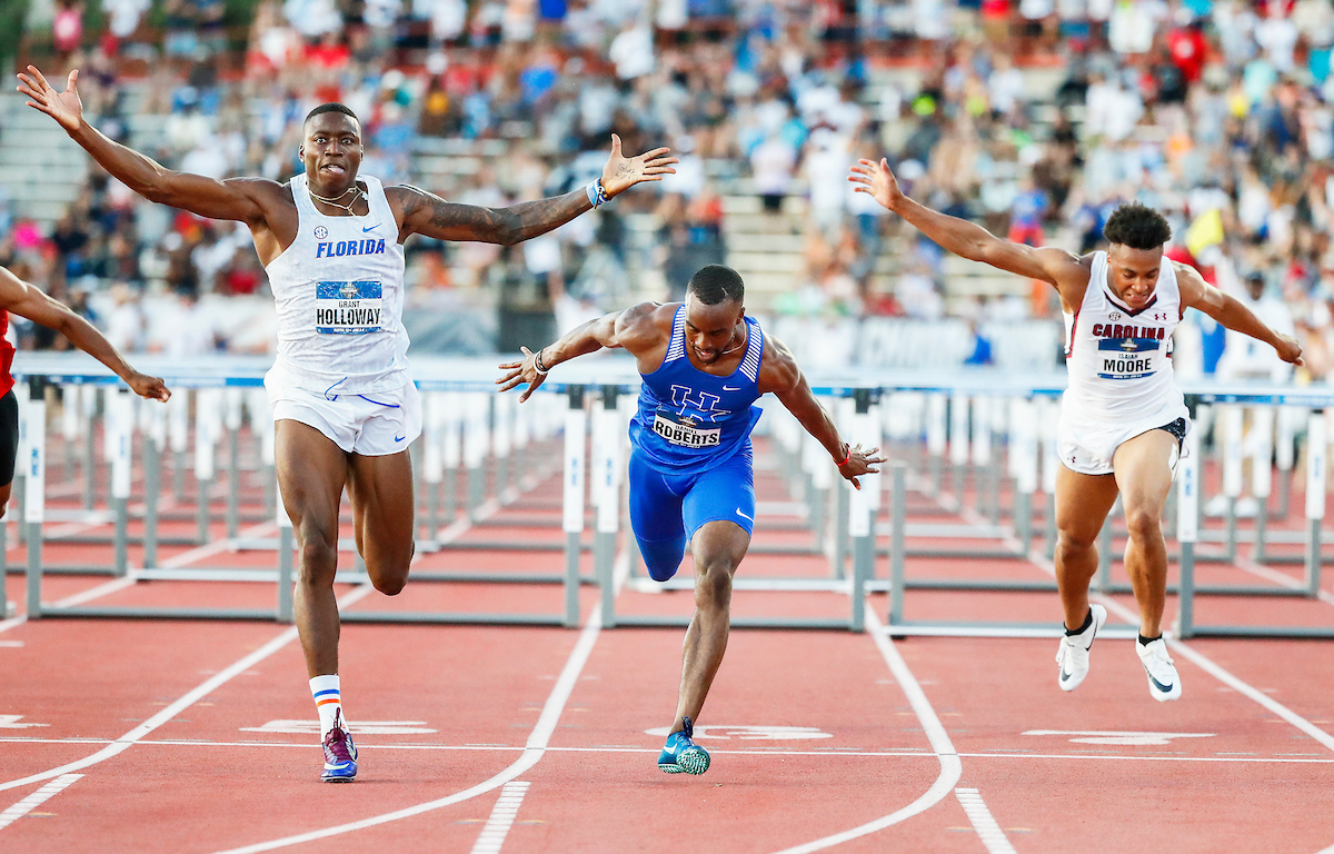 Daniel Roberts.

2019 NCAA Track and Field Championships.

Photo by Chet White | UK Athletics