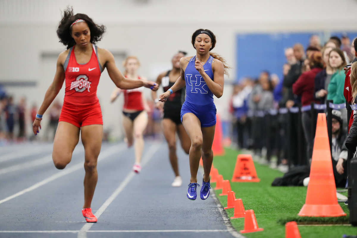 Faith Ross.

The University of Kentucky Track and Field Team hosts the Kentucky Invitational on Saturday, January 13, 2018 at Nutter Field House. 

Photo by Elliott Hess | UK Athletics