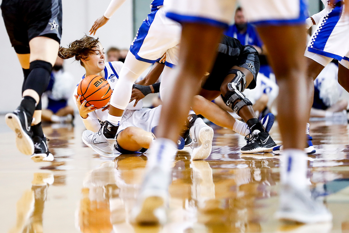 Emma King.

Kentucky beats Vanderbilt 69-65.

Photo by Grace Bradley | UK Athletics